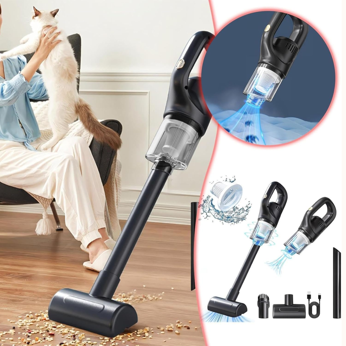 Cordless Handheld Vacuum Cleaner