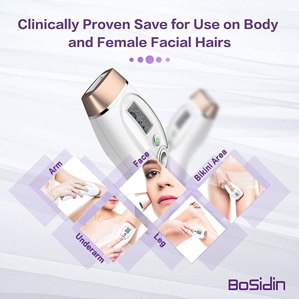 Bosidin D1126 lPL Laser hair removal with separate ice cool head