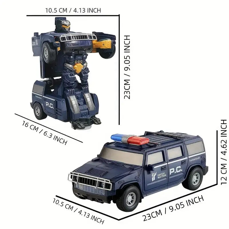 Magical Transforming Robot Car