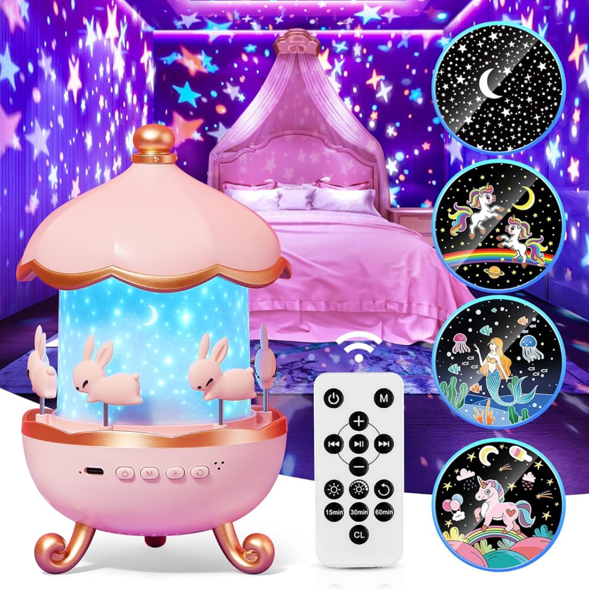 Magical Night Light Projector