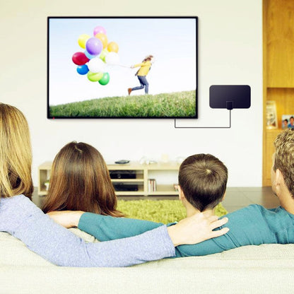 HD TV DTV Box Digital TV Antenna 50 Mile Booster HD/Indoor Antenna