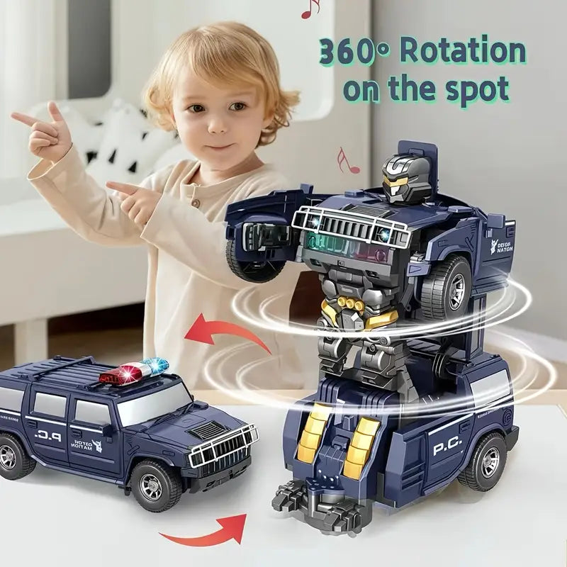 Magical Transforming Robot Car