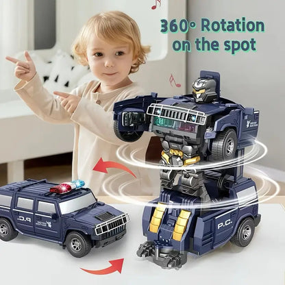 Magical Transforming Robot Car