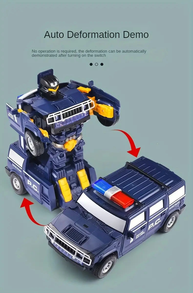 Magical Transforming Robot Car