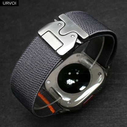 Casio LED Digital Watch with Nylon Straps– Water Resistant + 2 free Straps